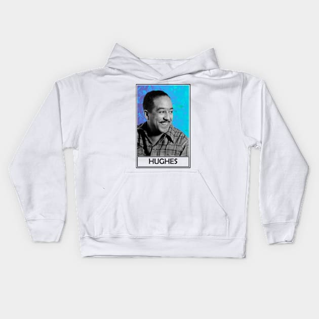 Langston Hughes Kids Hoodie by TheLiterarian